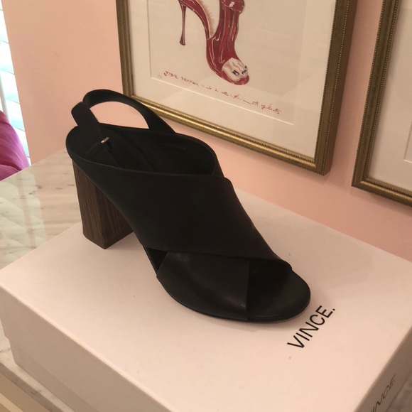 Vince-Faine-Heeled black scandals - Picture 4 of 5